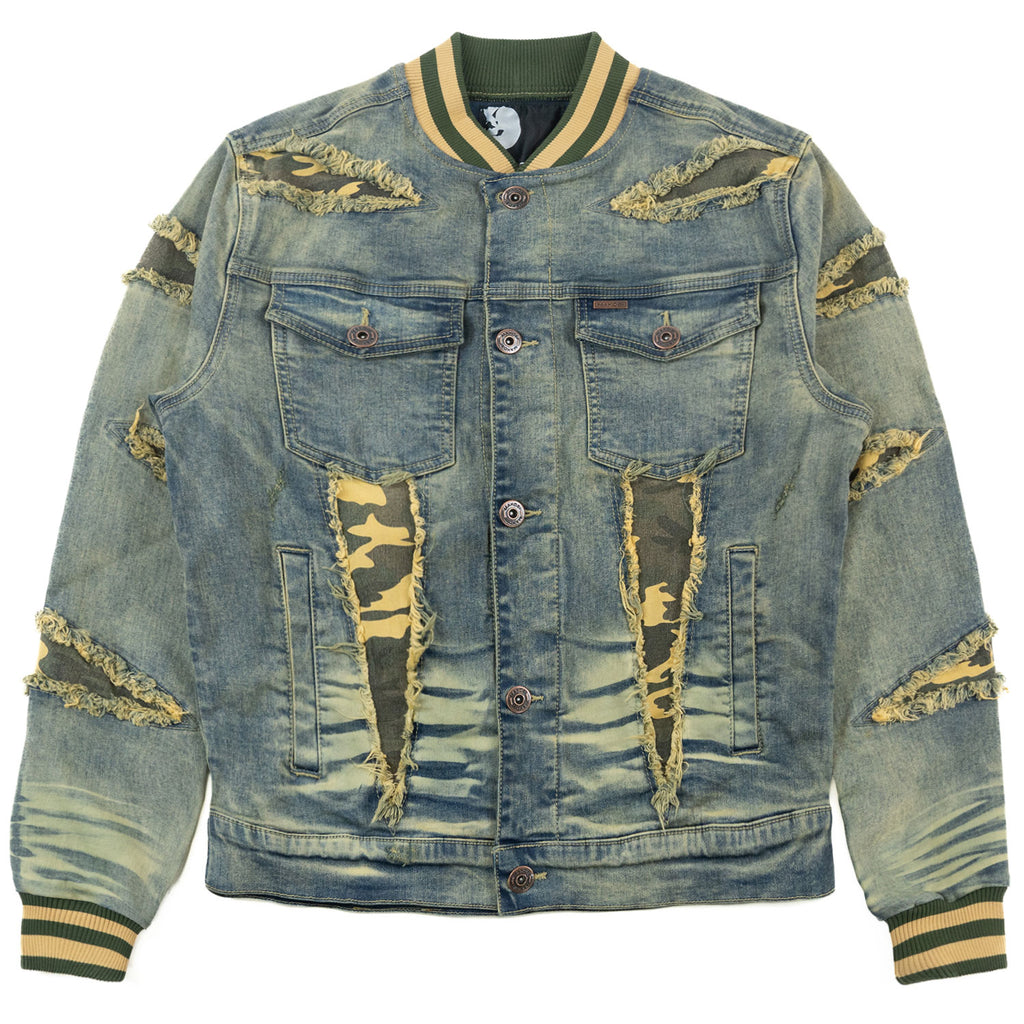 M7100 faux suede store jacket Makobi