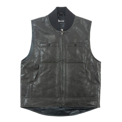 M1107 Romano Vegan Leather Vest