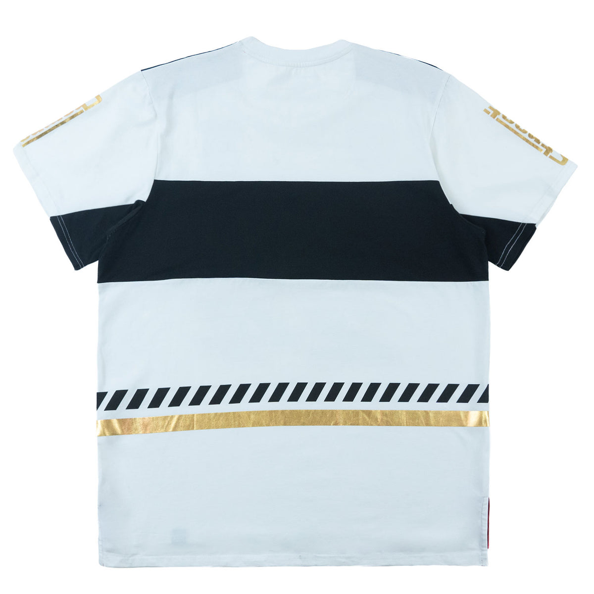 Makobi M133 Makobi Foreign Tee in White Black, view 3