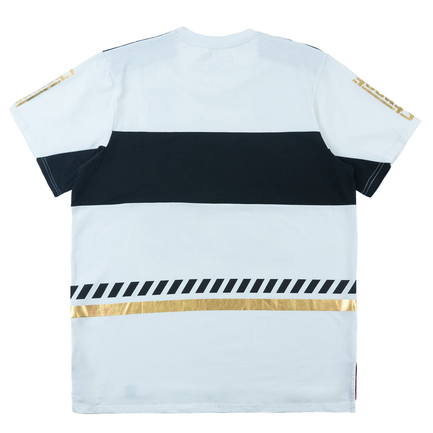 Makobi M133 Makobi Foreign Tee in White Black, view 3