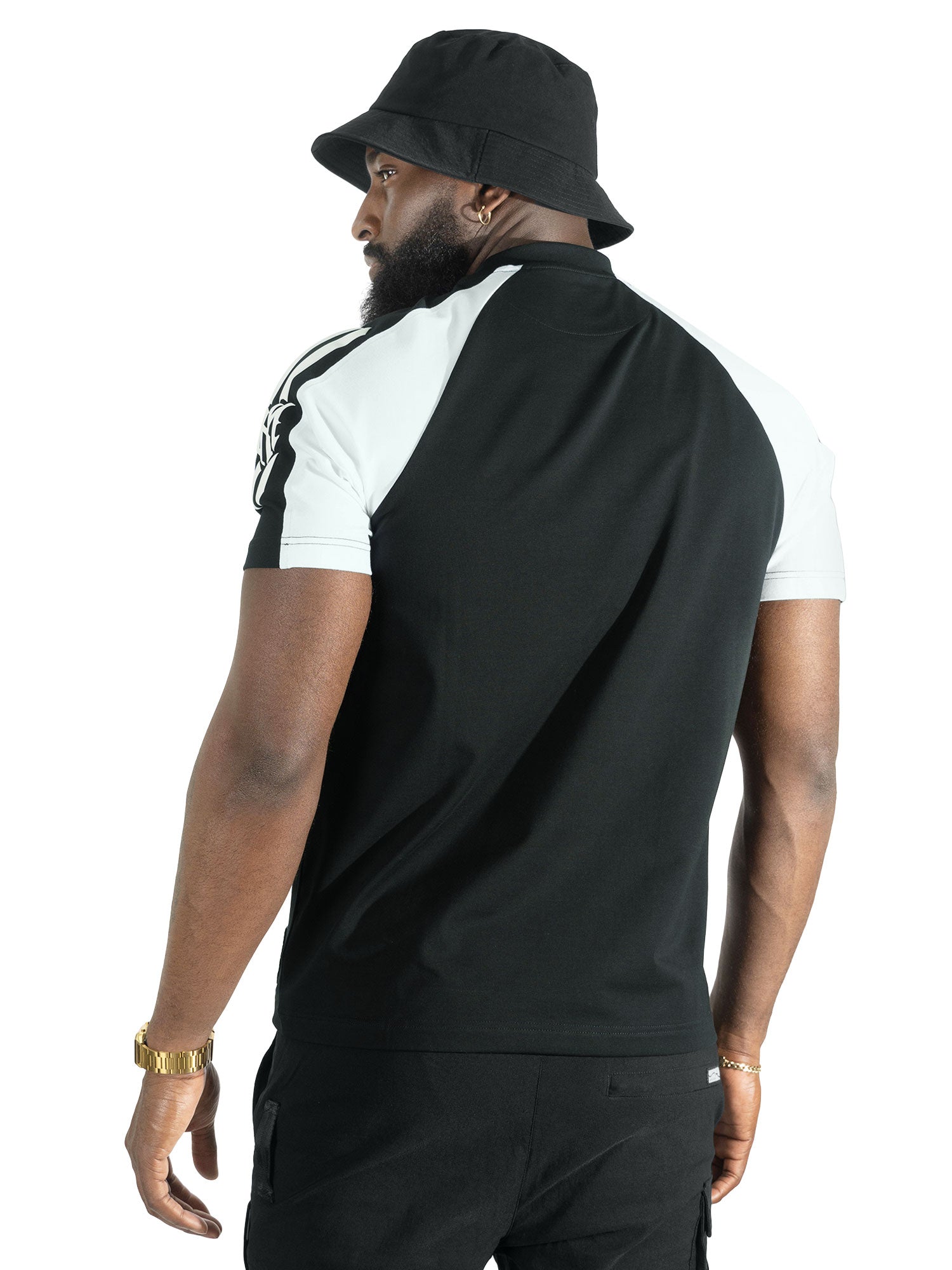 Jersey Shirt | M119 Adorni Reglan Tee - Black