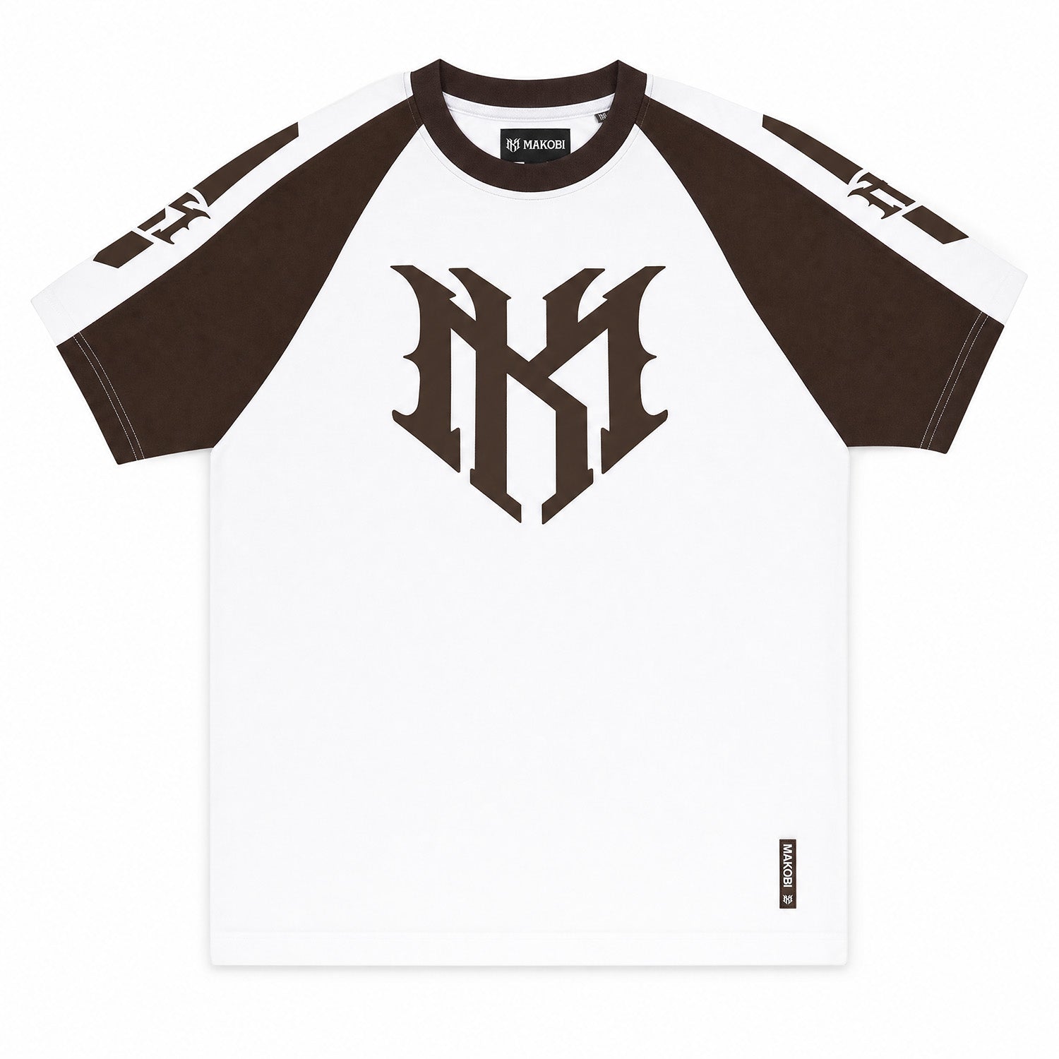 M119 Adorni Reglan T-shirt - Dark Brown