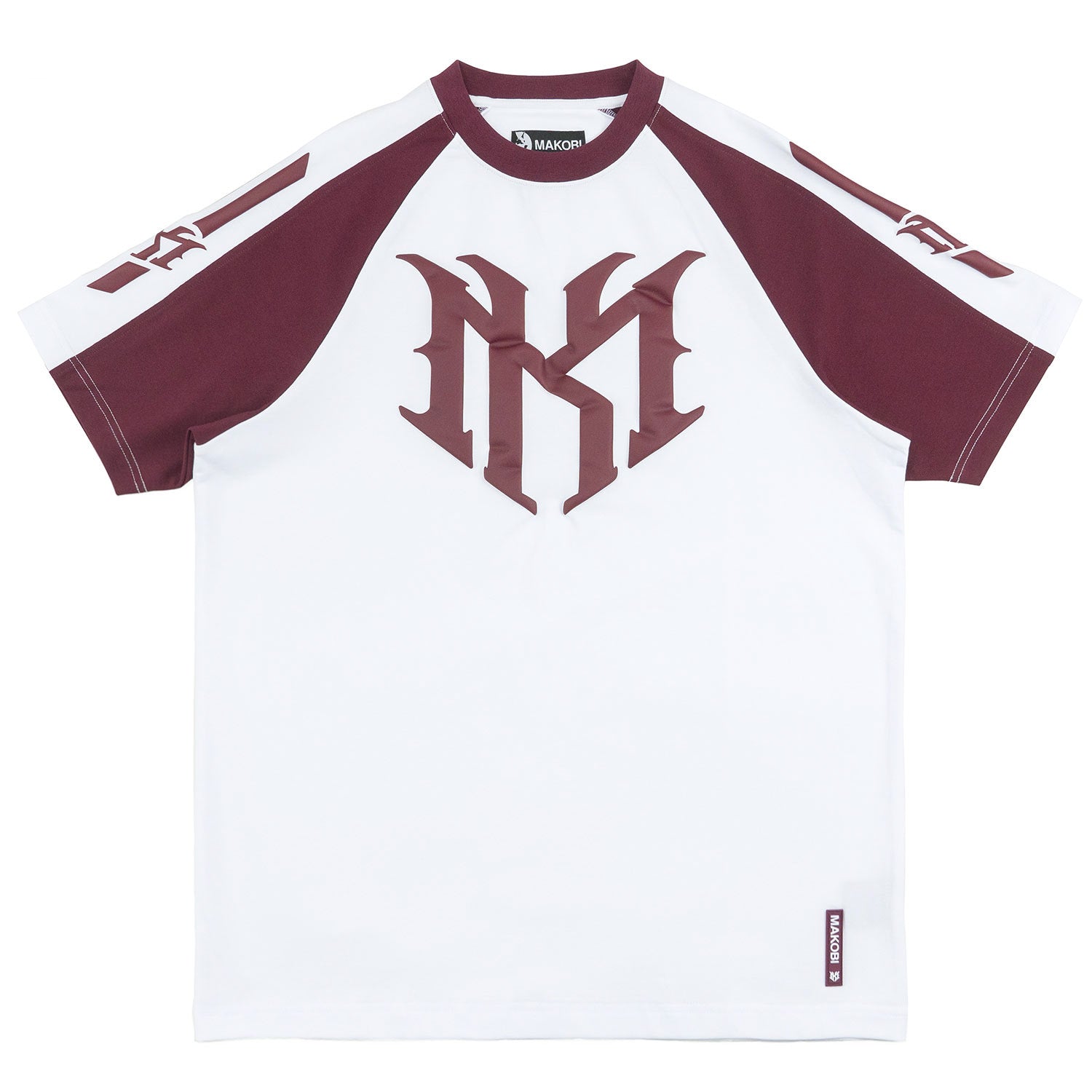 M119 Adorni Reglan T-shirt - Burgundy