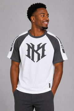 M119 Adorni Reglan T-shirt - Dark Gray