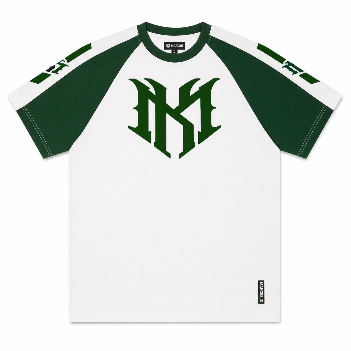 M119 Adorni Reglan T-shirt - Hunter Green