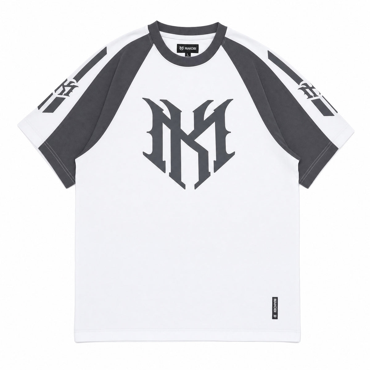 M119 Adorni Reglan T-shirt - Dark Gray