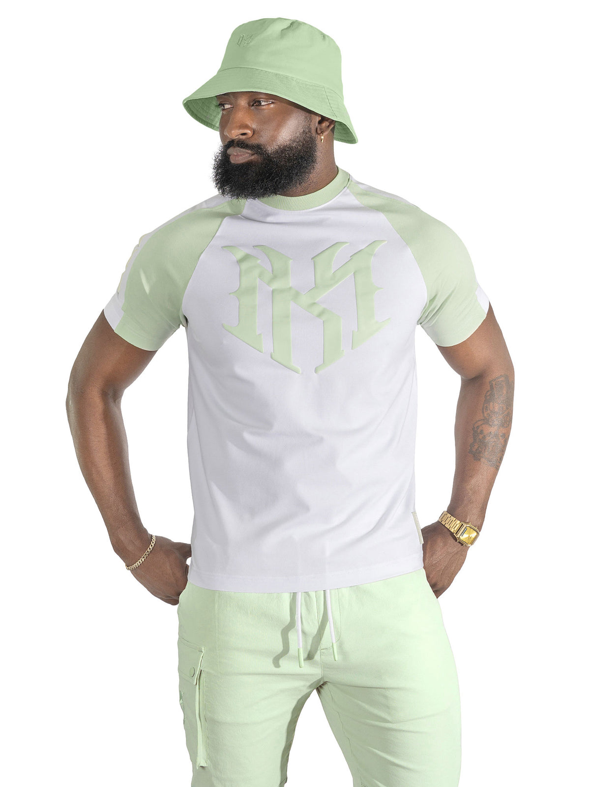M119 Adorni Reglan T-shirt - Kiwi