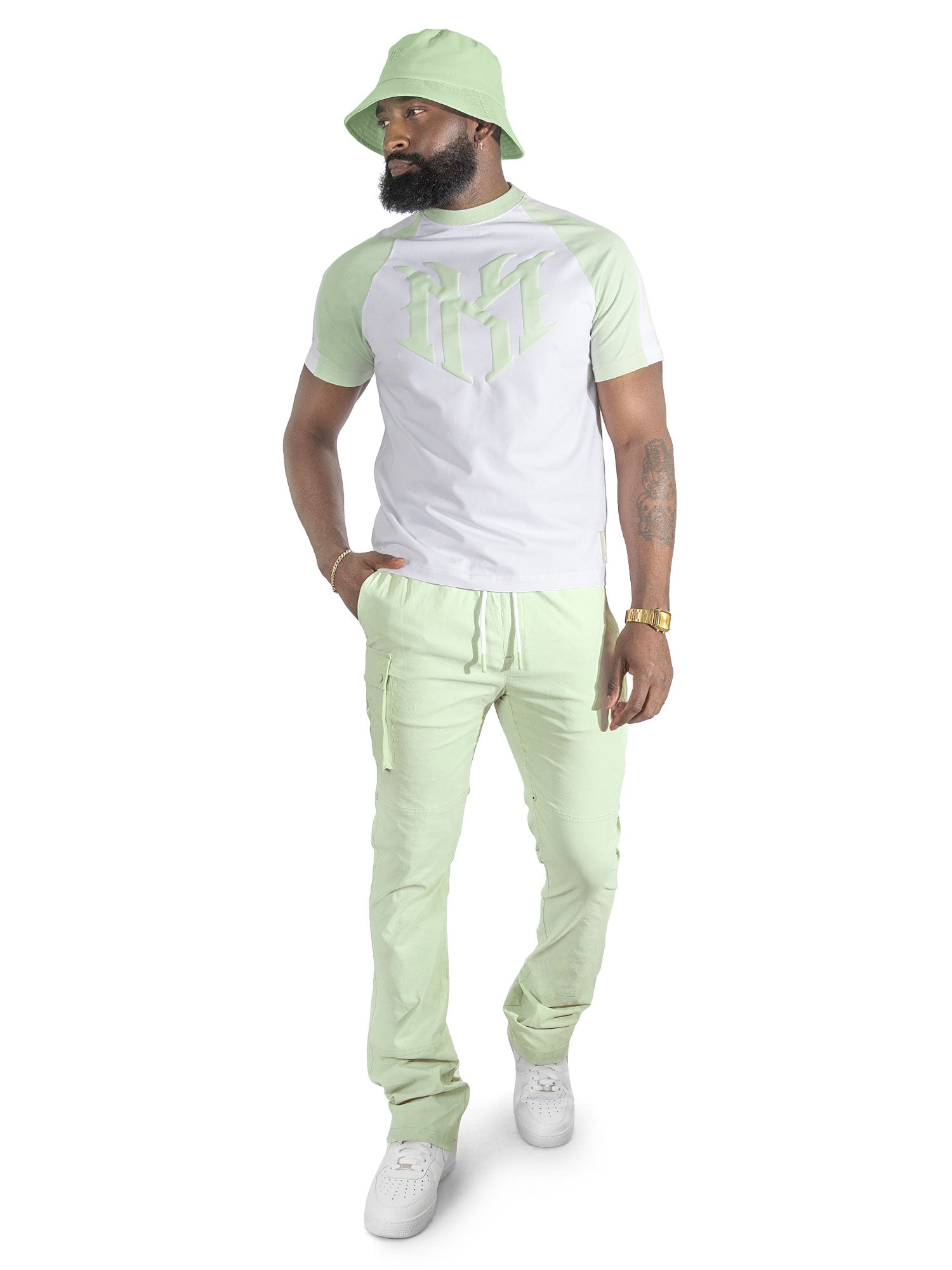 M119 Adorni Reglan T-shirt - Kiwi