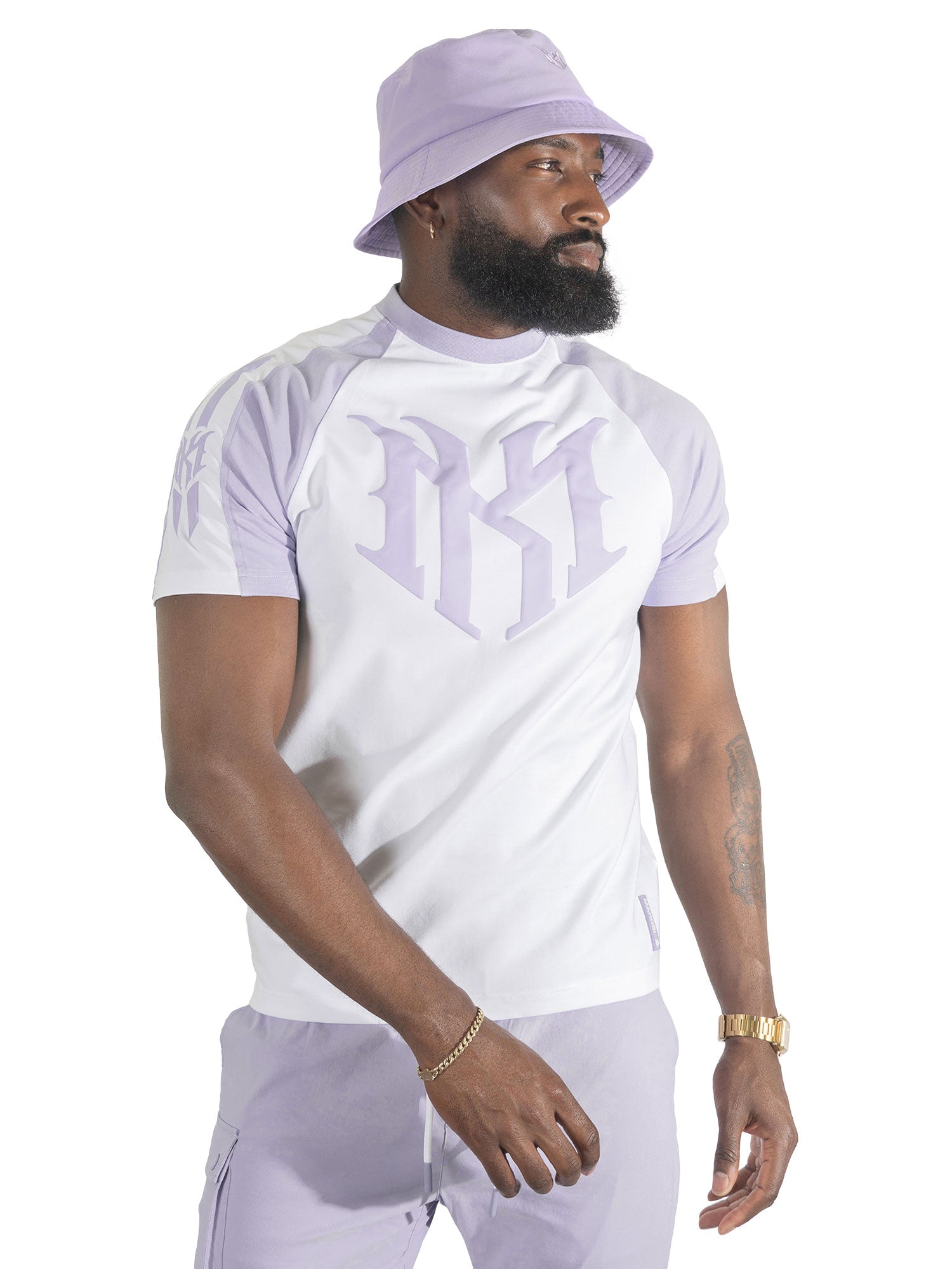 Jersey Shirt | M119 Adorni Reglan Tee - Lavander