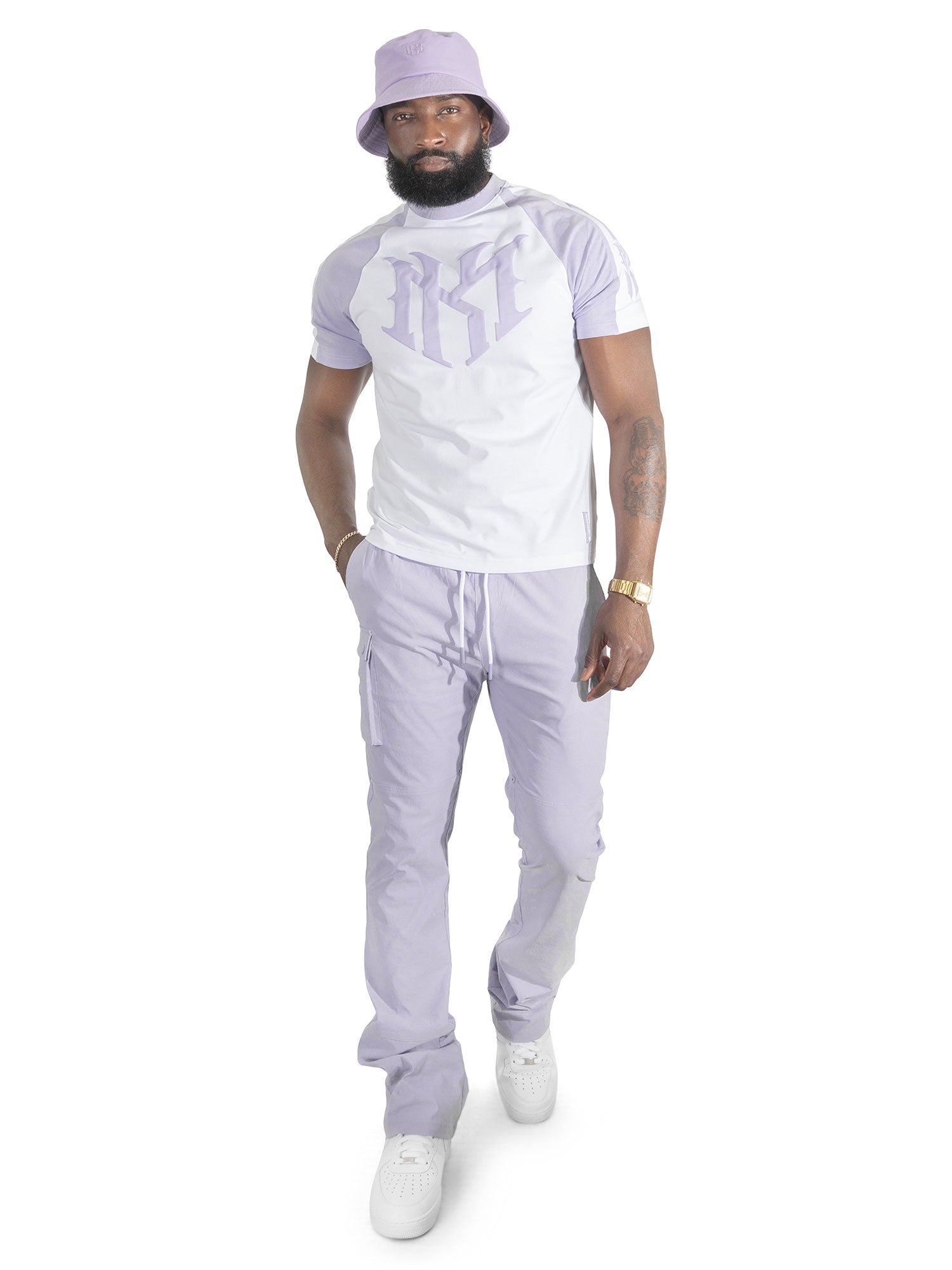 M119 Adorni Reglan T-shirt - Lavander