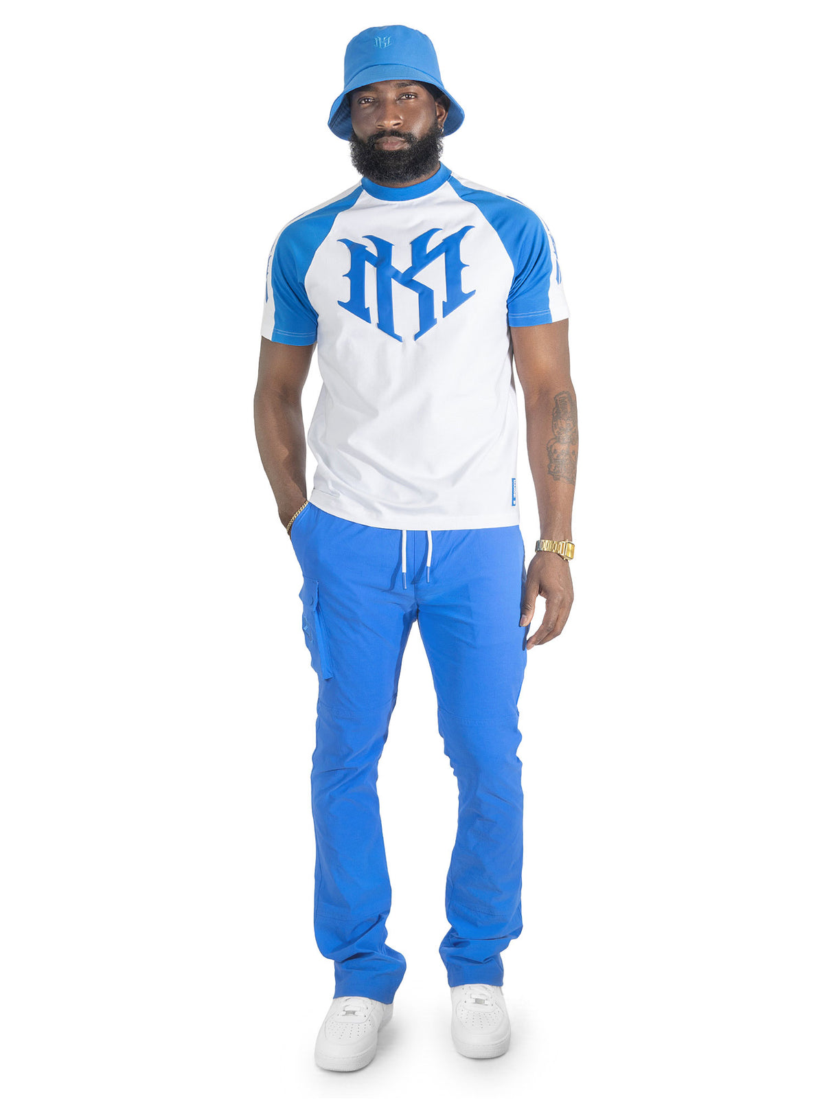 M119 Adorni Reglan T-shirt - Royal