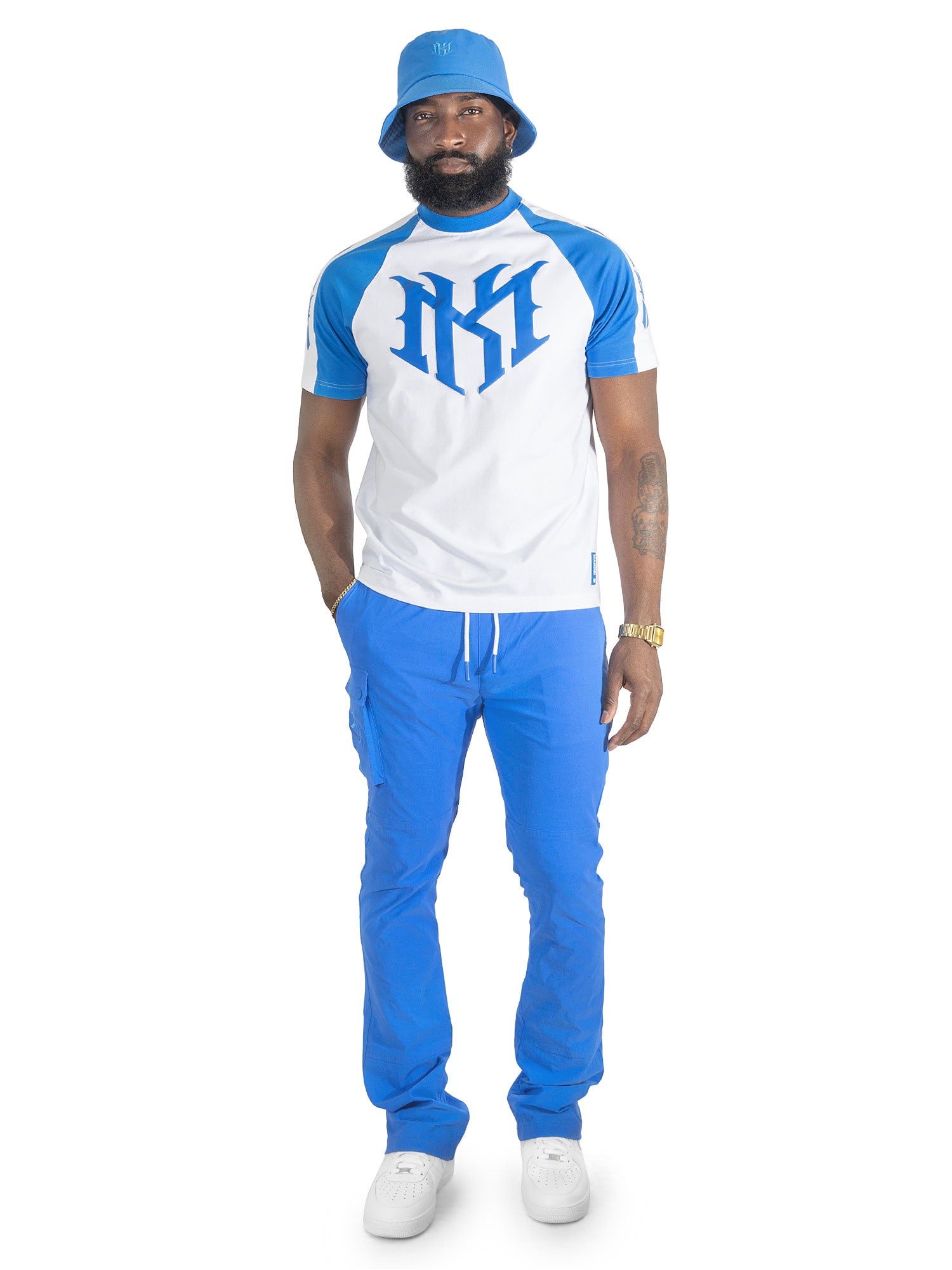 M119 Adorni Reglan T-shirt - Royal