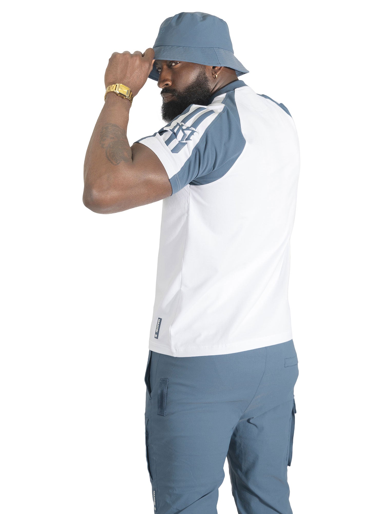 M119 Adorni Reglan T-shirt - Midnight Blue