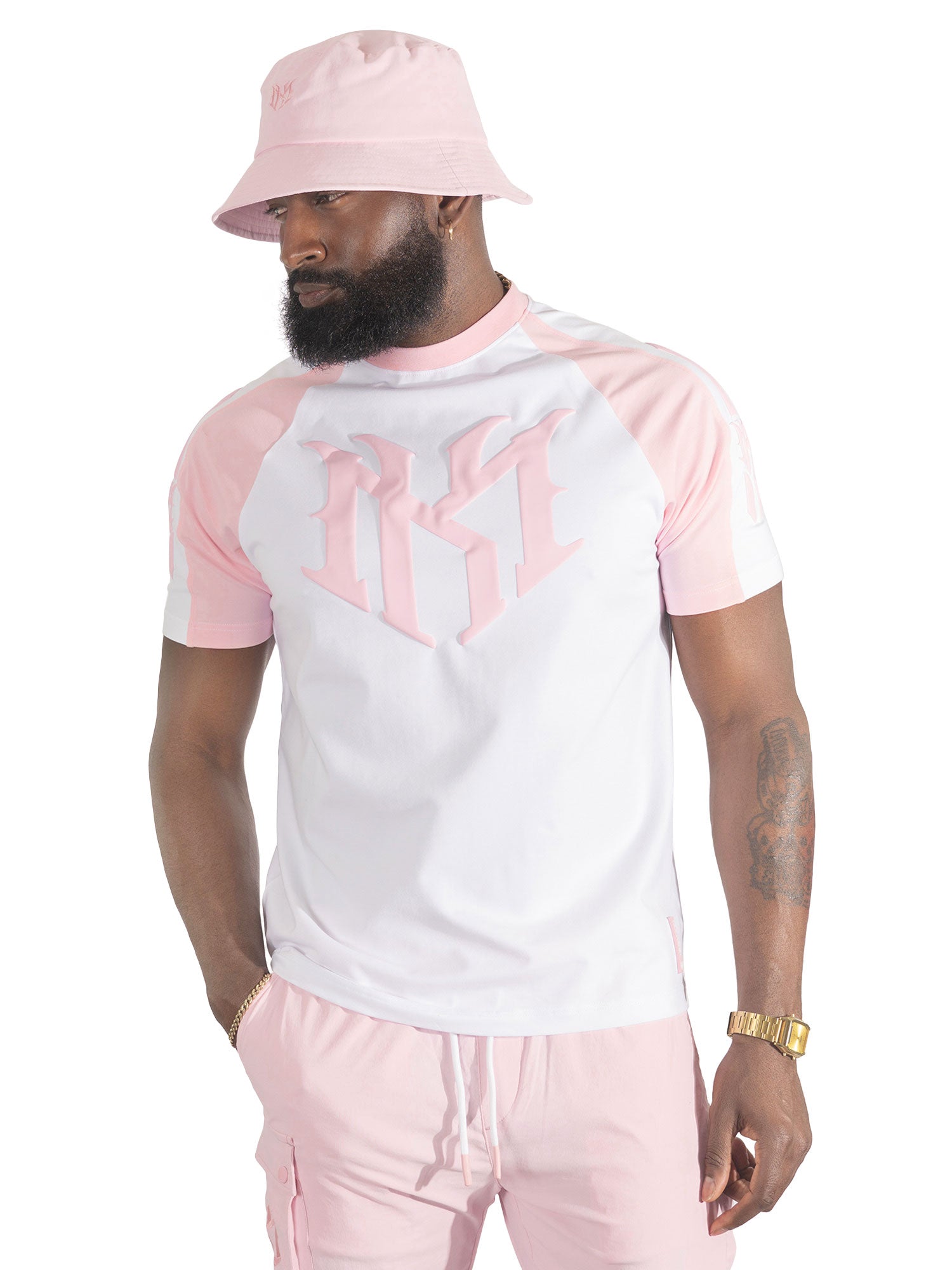 Jersey Shirt | M119 Adorni Reglan Tee - Pink