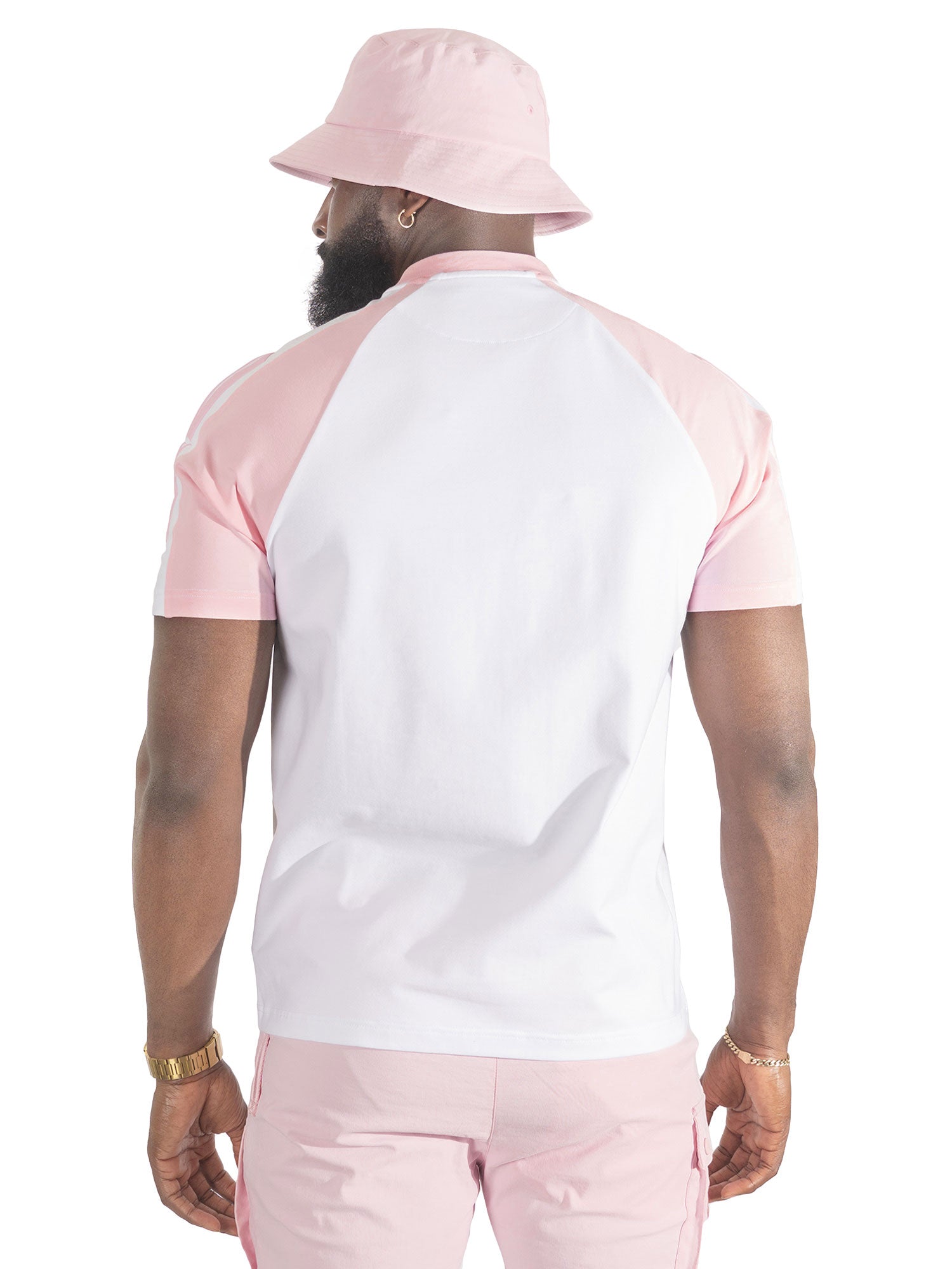 Jersey Shirt | M119 Adorni Reglan Tee - Pink