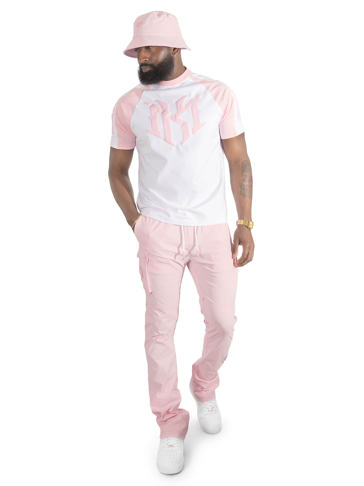 M119 Adorni Reglan T-shirt - Pink