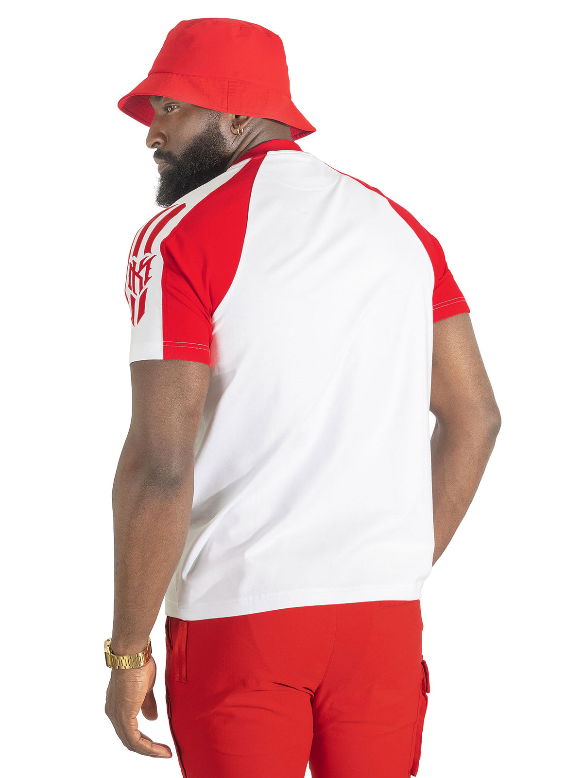 M119 Adorni Reglan T-shirt -Red