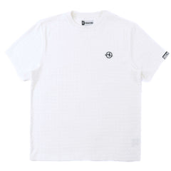 M121 Modena Knit Crewneck Tee - White
