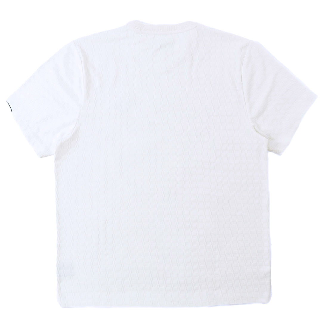 M121 Modena Knit Crewneck Tee - White