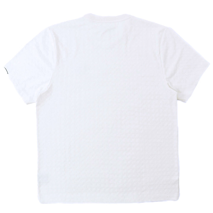 M121 Modena Knit Crewneck Tee - White