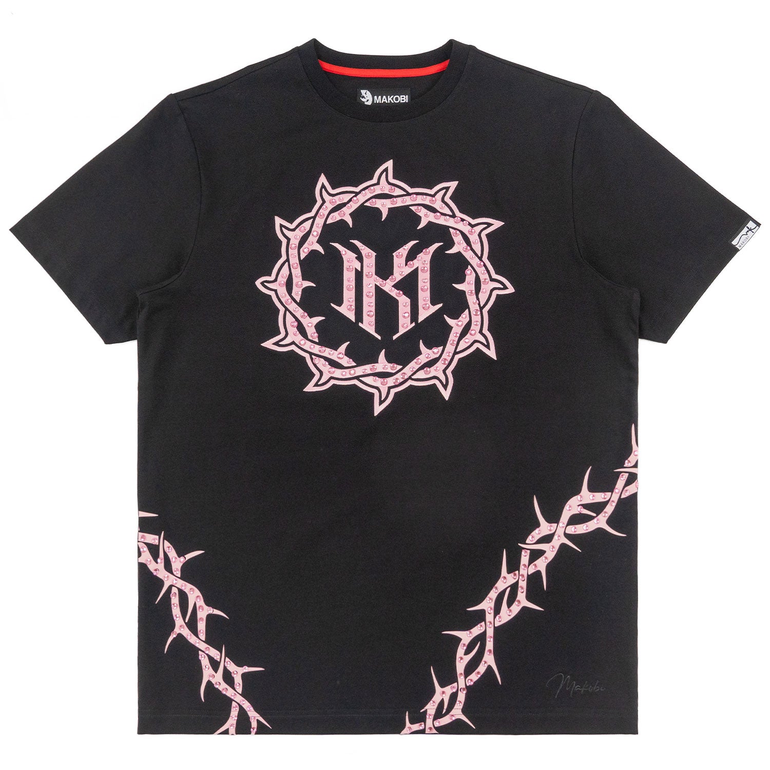 Jersey Shirt | M138 Prestige Tee - Black.Pink