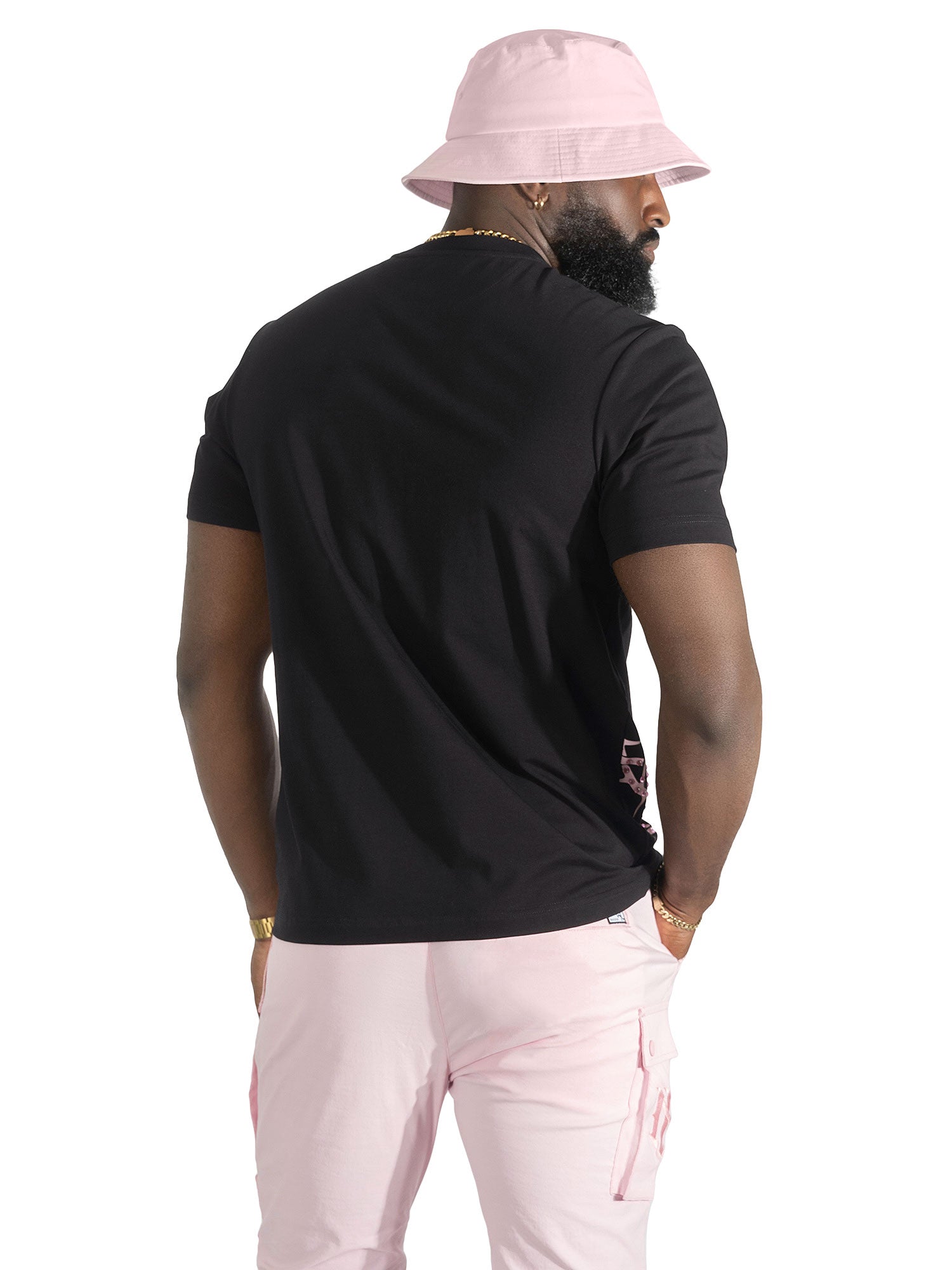 M138 Prestige Tee - Black.Pink
