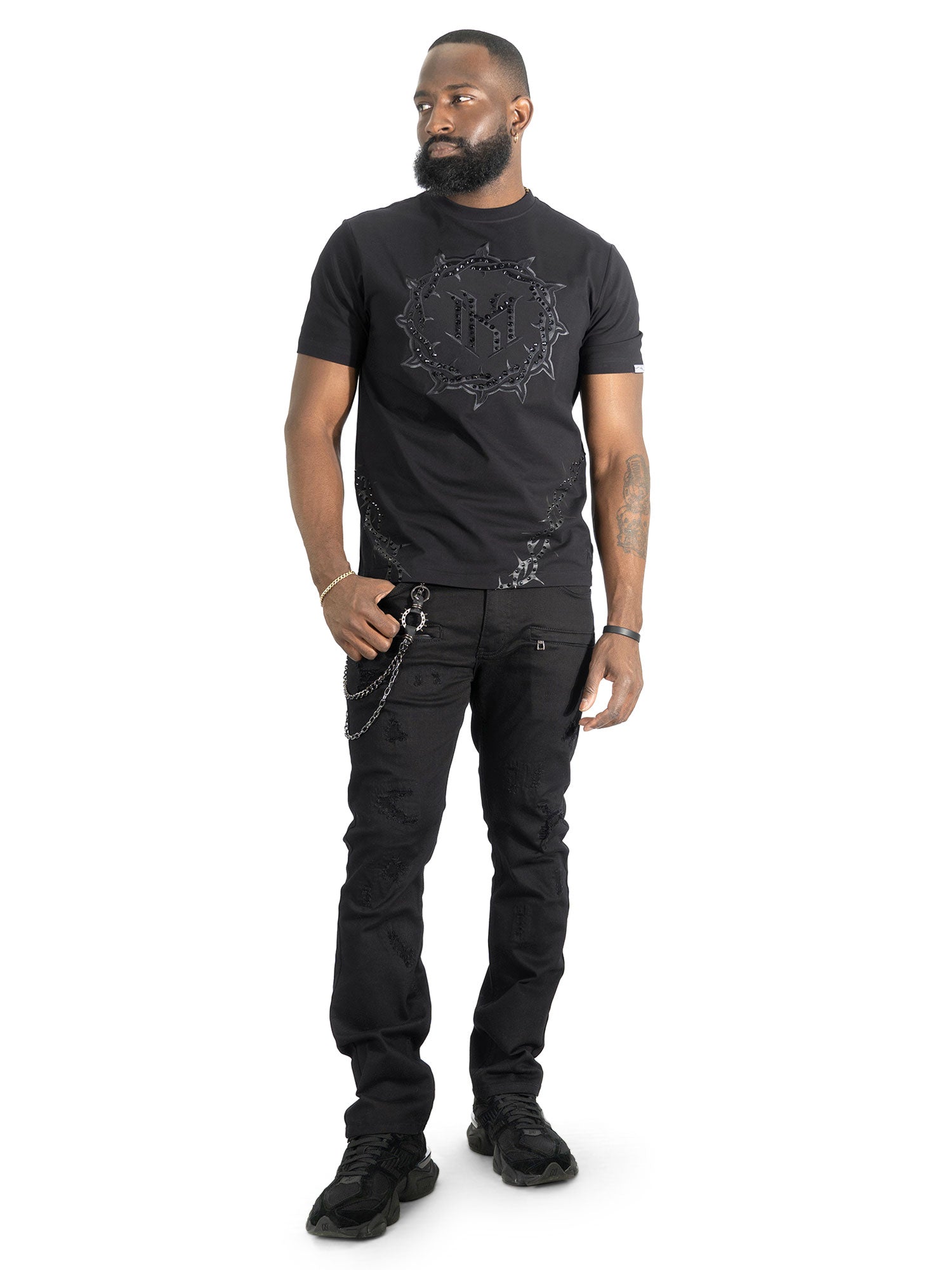 Jersey Shirt | M138 Prestige Tee - Black