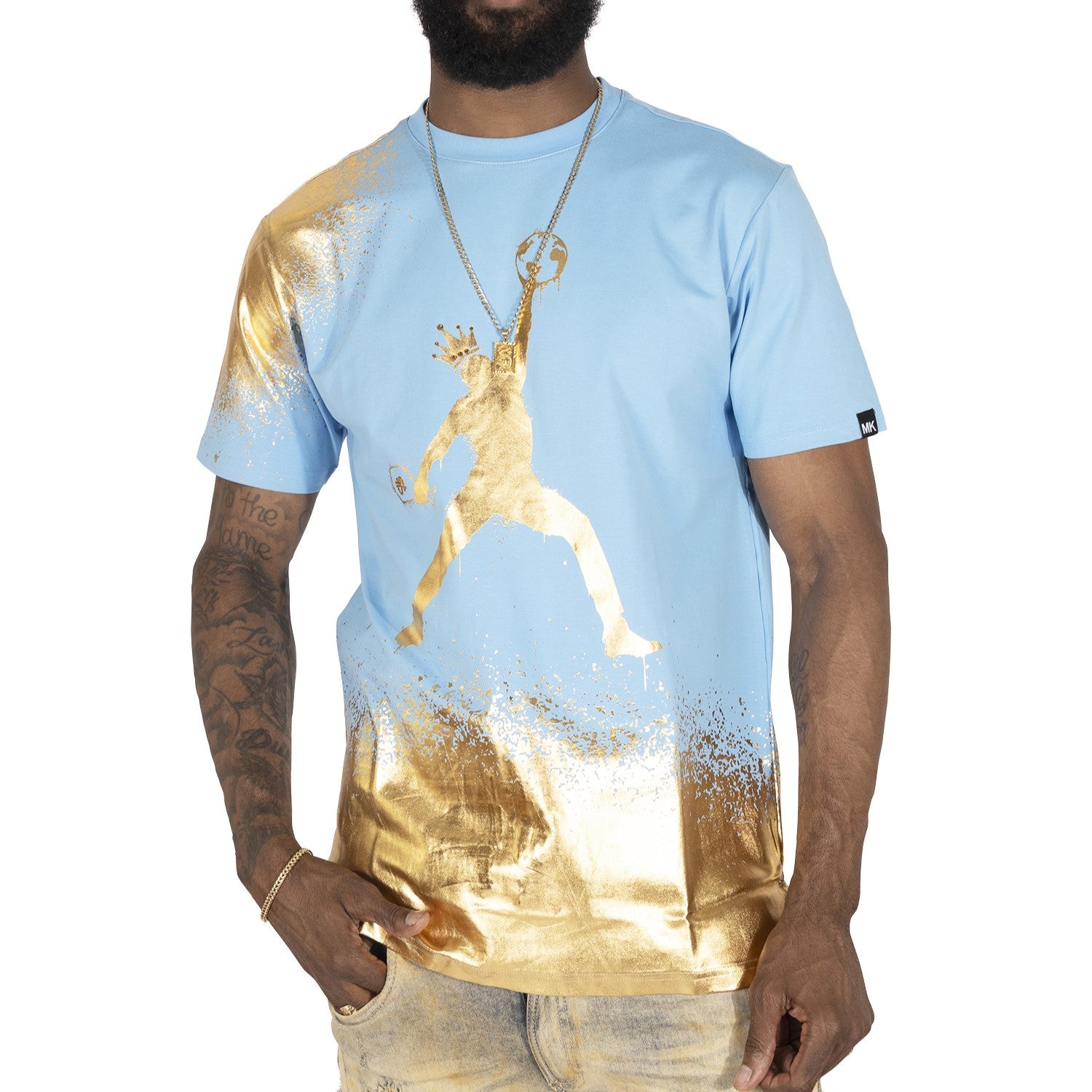 M148 Makobi Trapman Tee - Blue