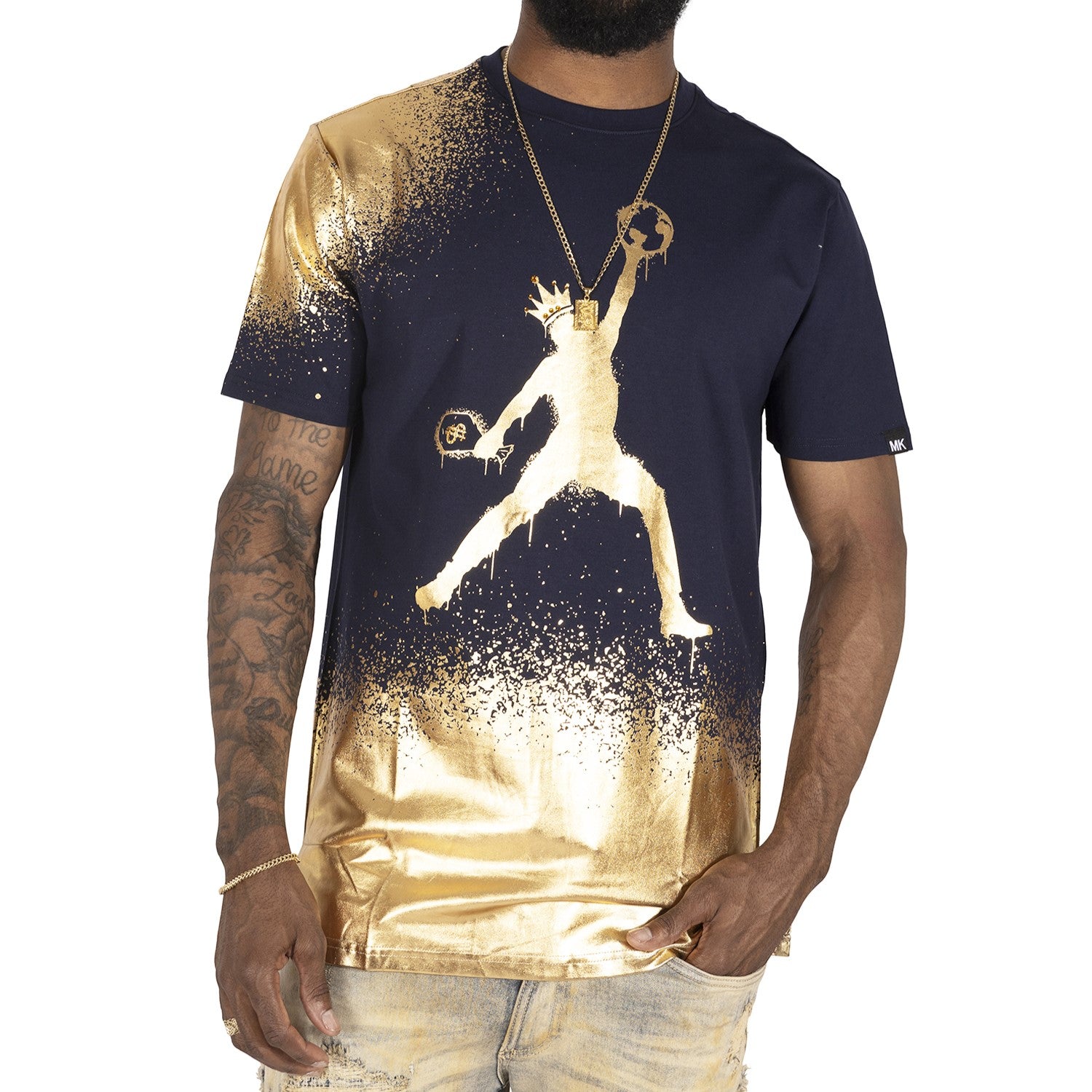 Makobi M148 Makobi Trapman Tee in Navy