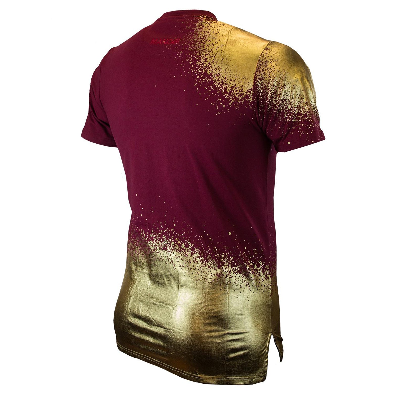 Makobi M148 Makobi Trapman Tee in Burgundy, view 4