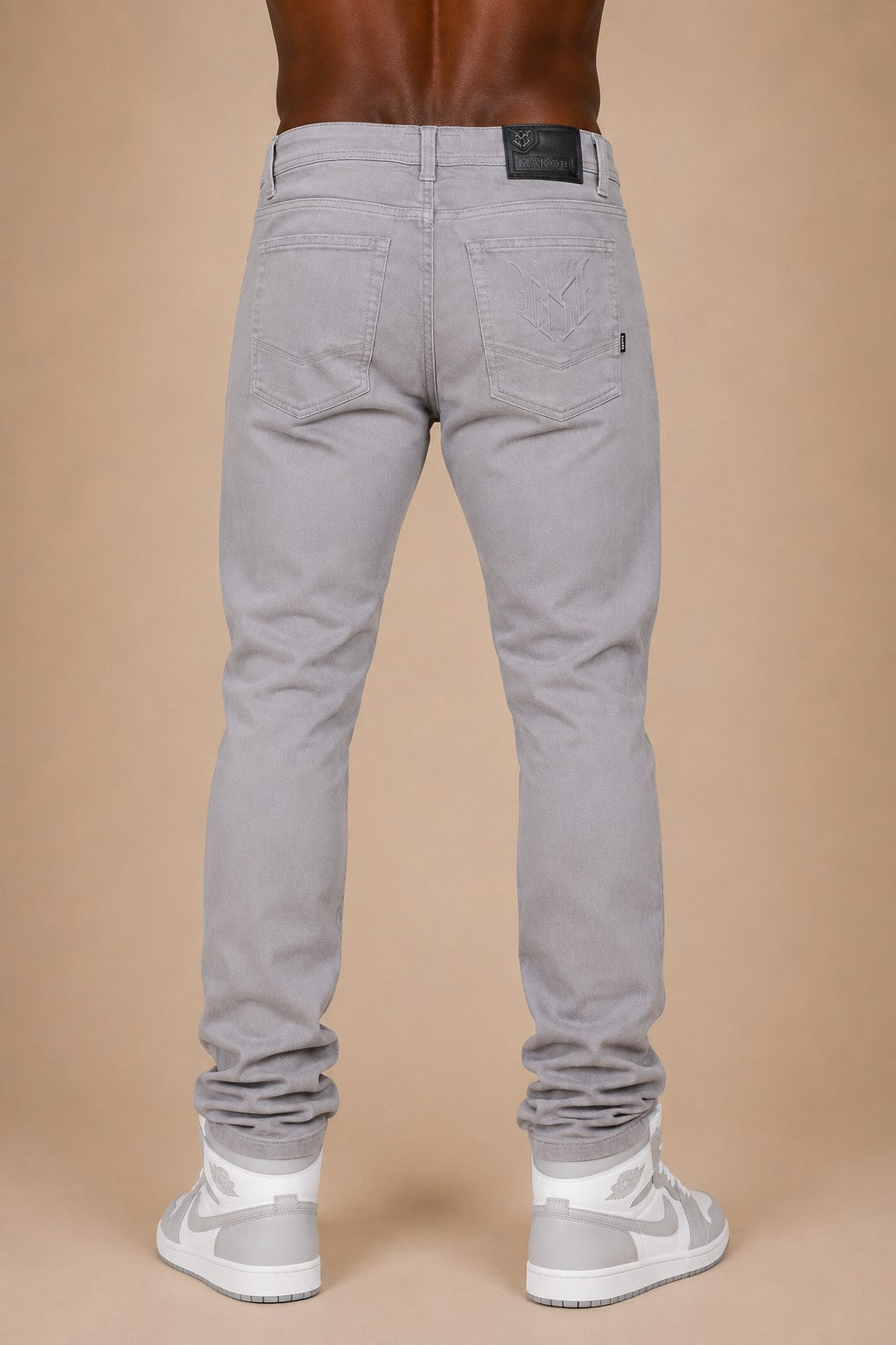 M1609 Manicini Twill jeans - Gray