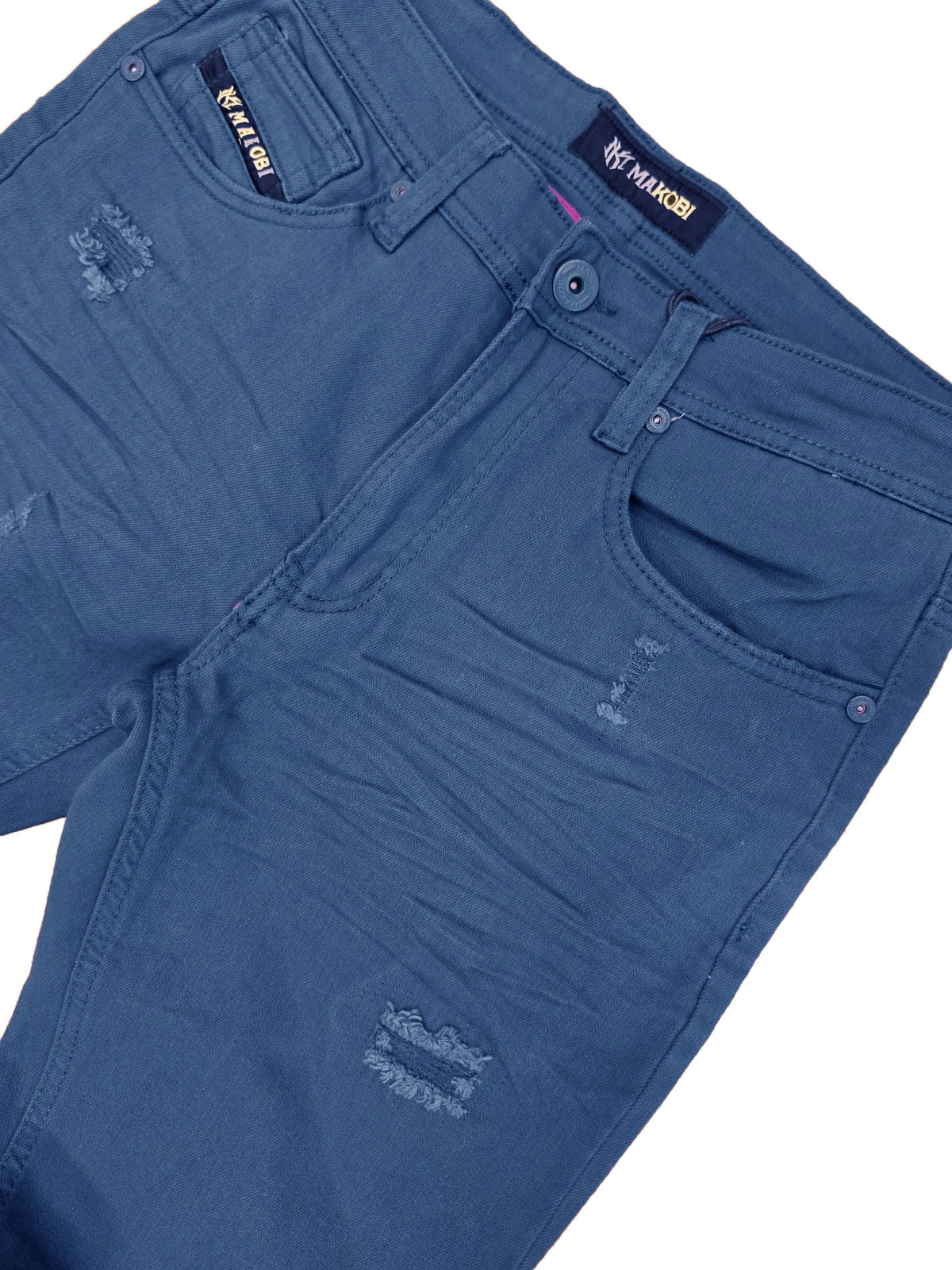 M1609 Mancini Twill Jeans - Midnight Blue