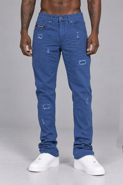 M1609 Mancini Twill Jeans - Midnight Blue
