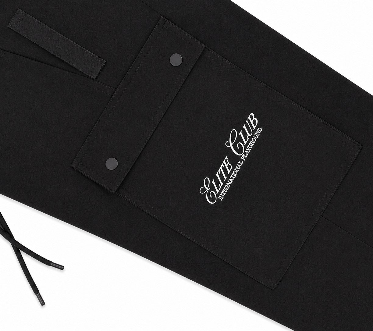 Elite Club Stacked Twill Pants - Black (Not Sold Separately - Add Elite Shirt)