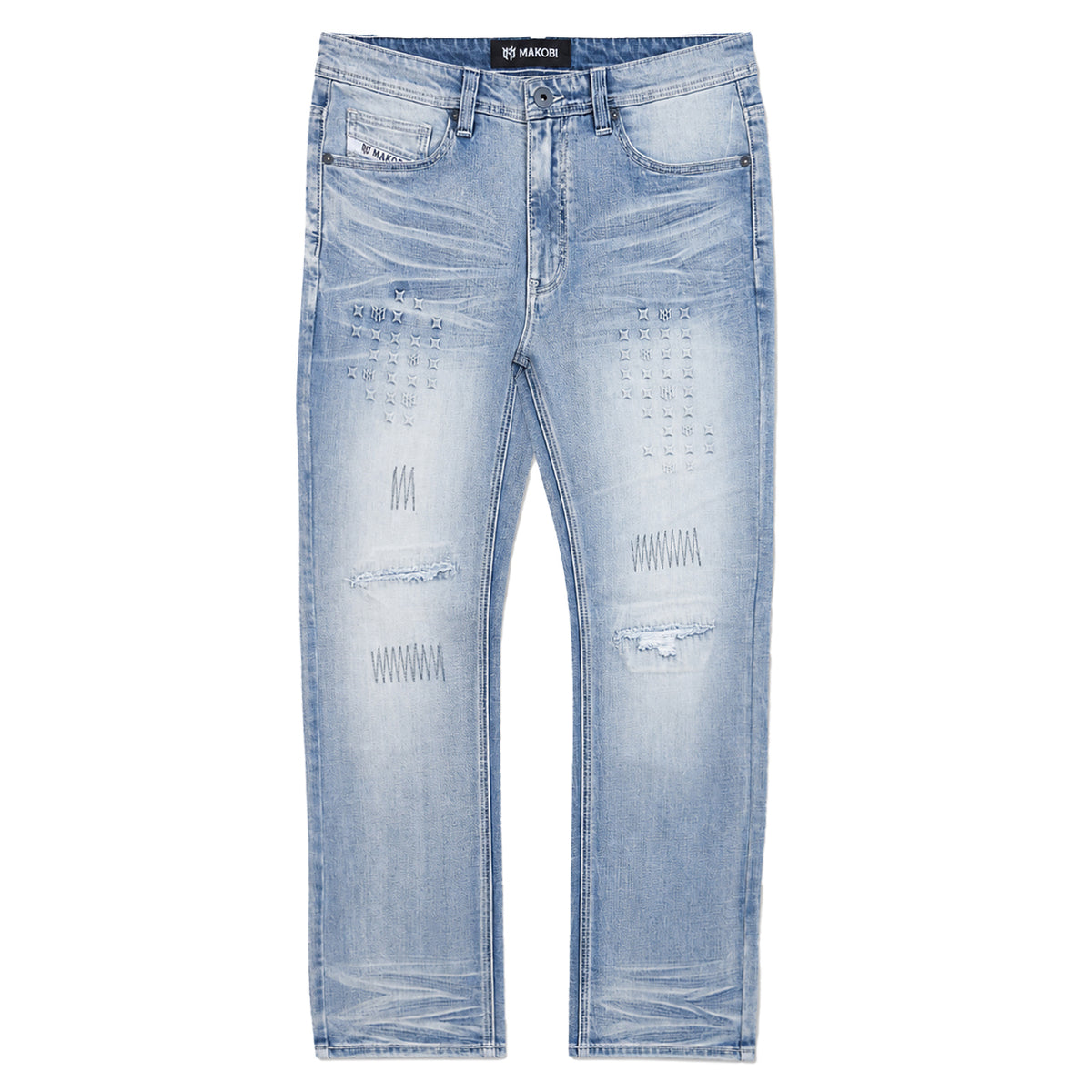 M1621 Porada Denim Jeans - Light Wash