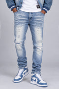 M1621 Porada Denim Jeans - Light Wash