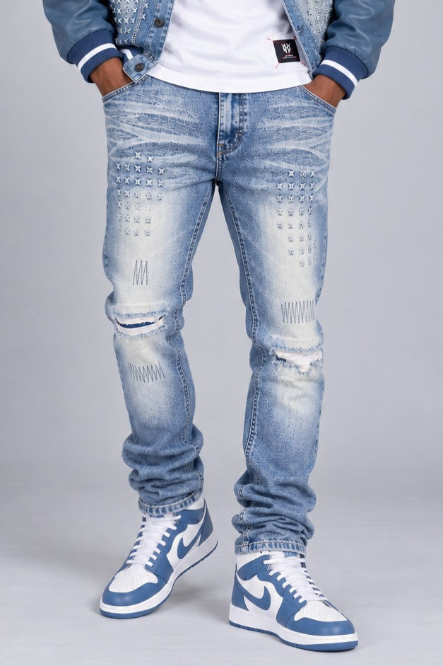 Porada Denim Set - Light Wash