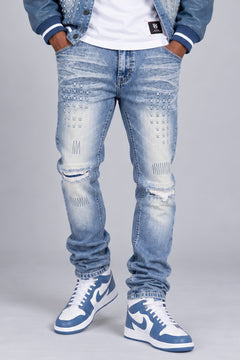 M1621 Porada Denim Jeans - Light Wash