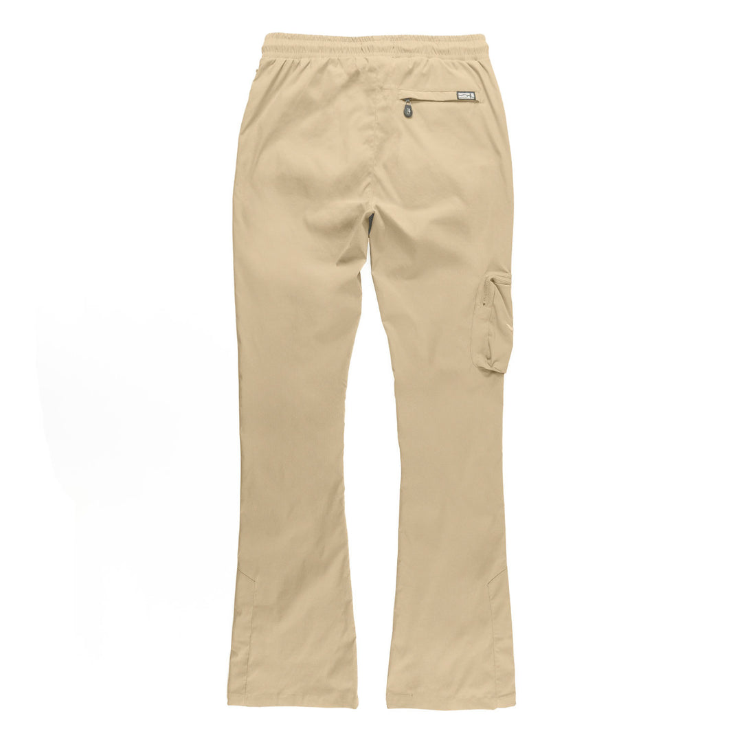 M1625 Sartoni Nylon Stacked Pants - Khaki