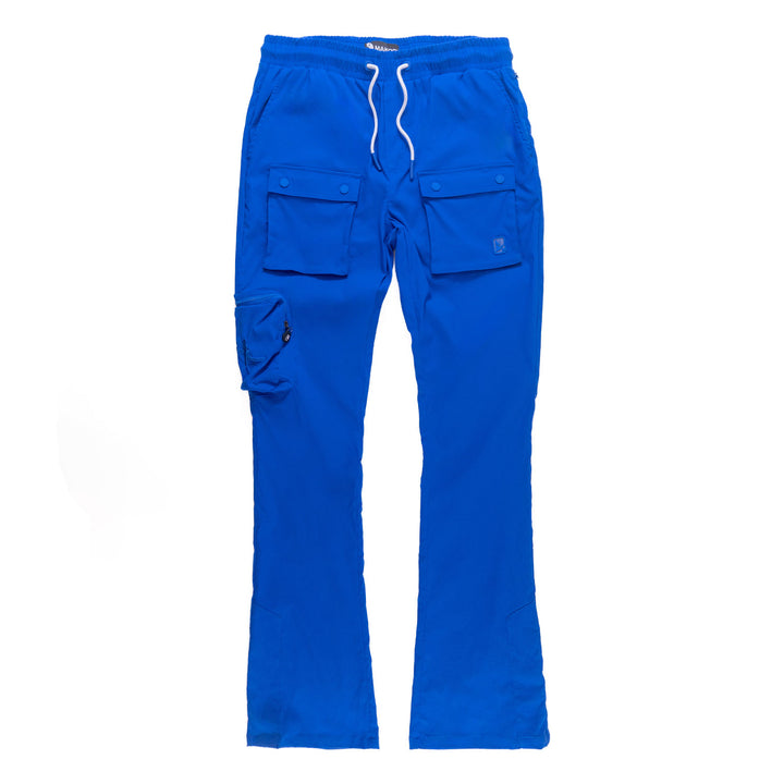 M1625 Sartoni Nylon Stacked Pants - Royal