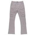 M1633 Colton 34" Stack Nylon/Spandex  Sweat Pants - Gray
