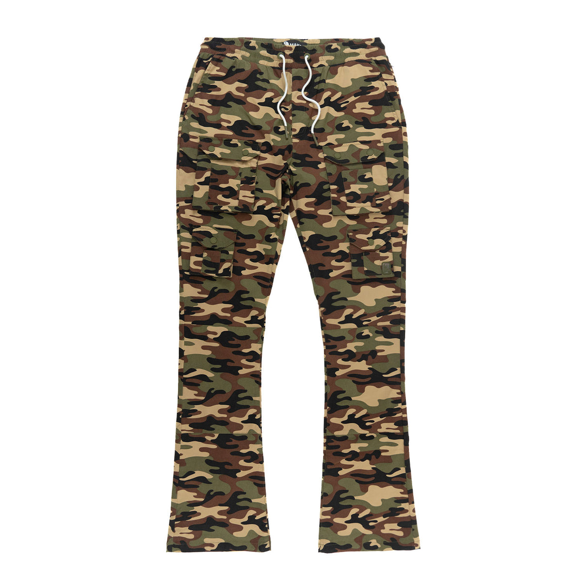 M1633 Colton 34" Stack Nylon/Spandex  Sweat Pants - Camo
