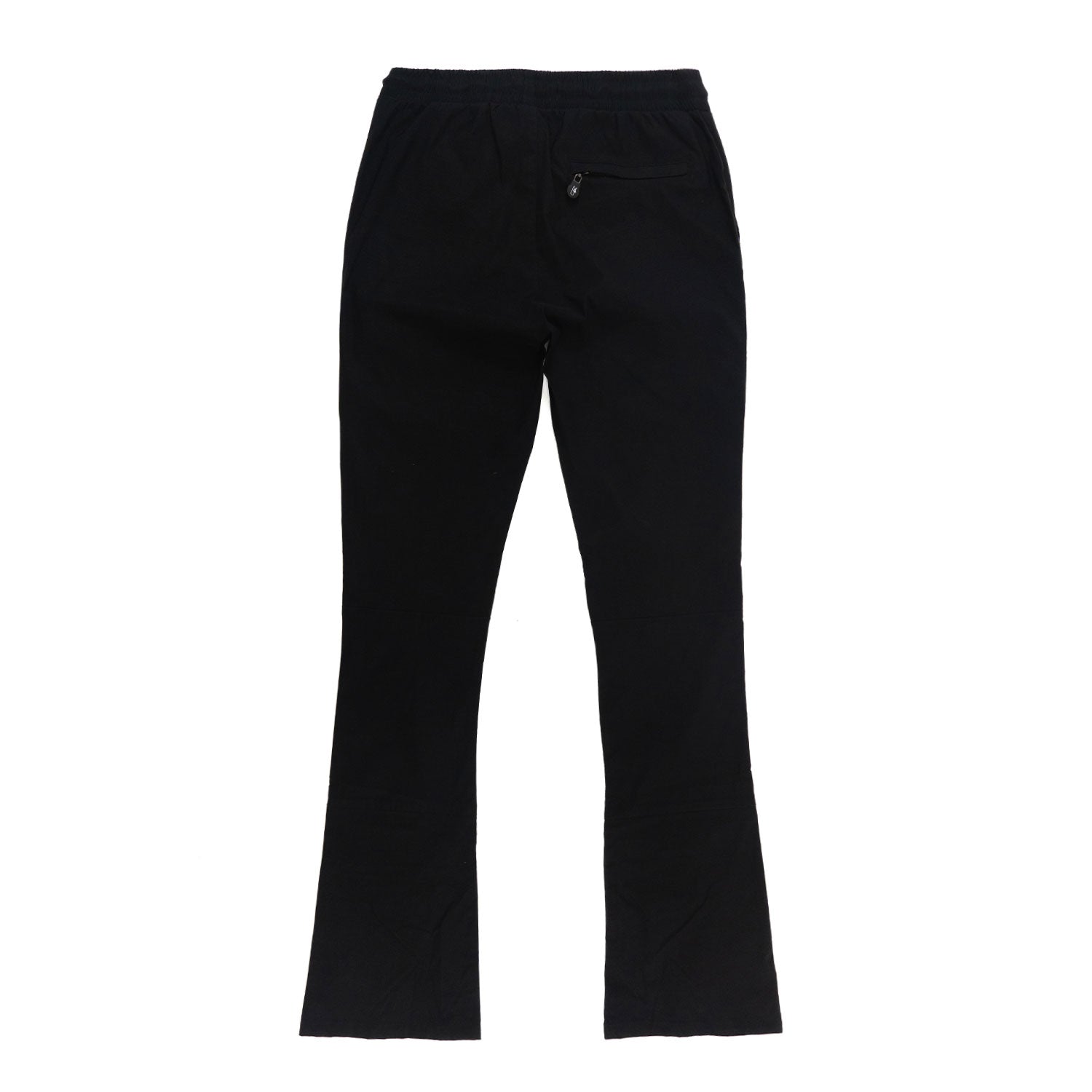M1633 Colton 34" Stack Nylon/Spandex  Sweat Pants - Black