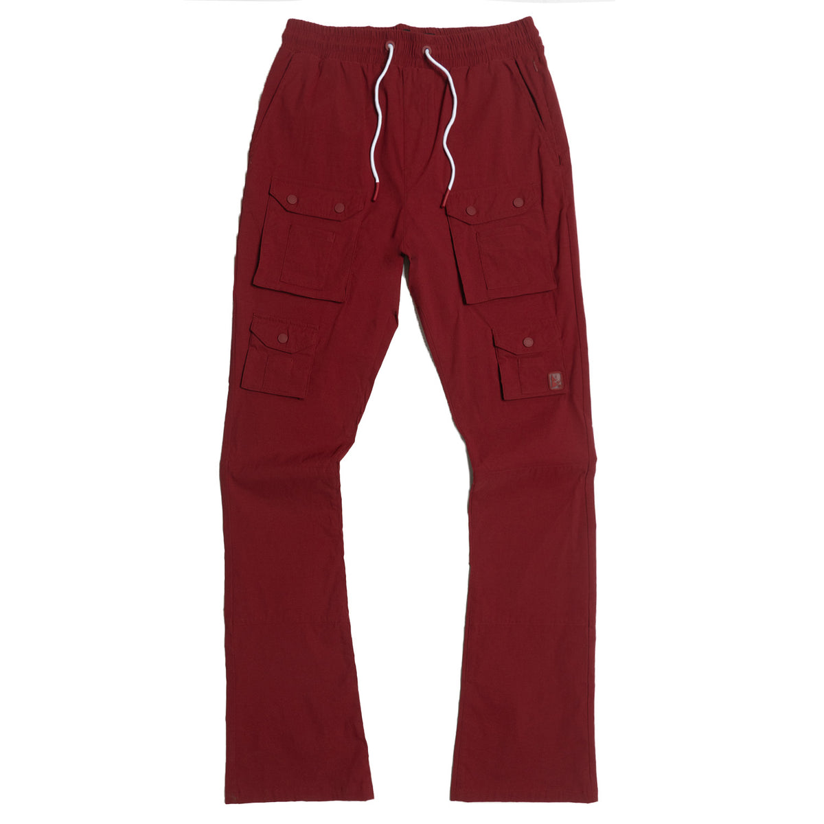 M1633 Colton 34" Stack Nylon/Spandex  Sweat Pants - Burgundy