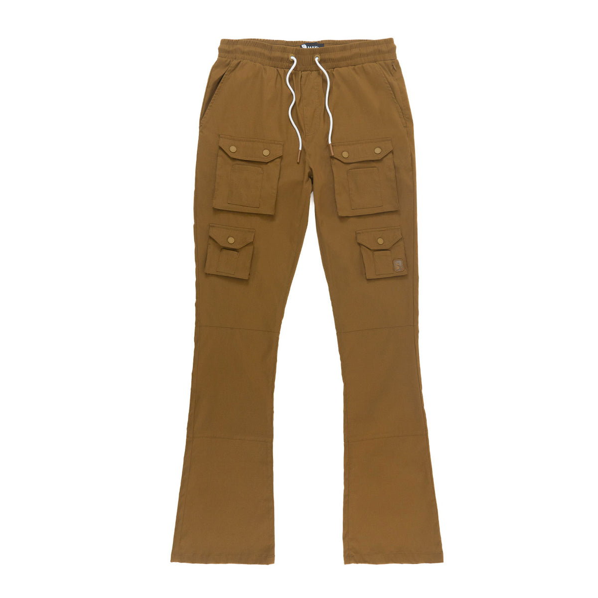 M1633 Colton 34" Stack Nylon/Spandex  Sweat Pants - Mocha