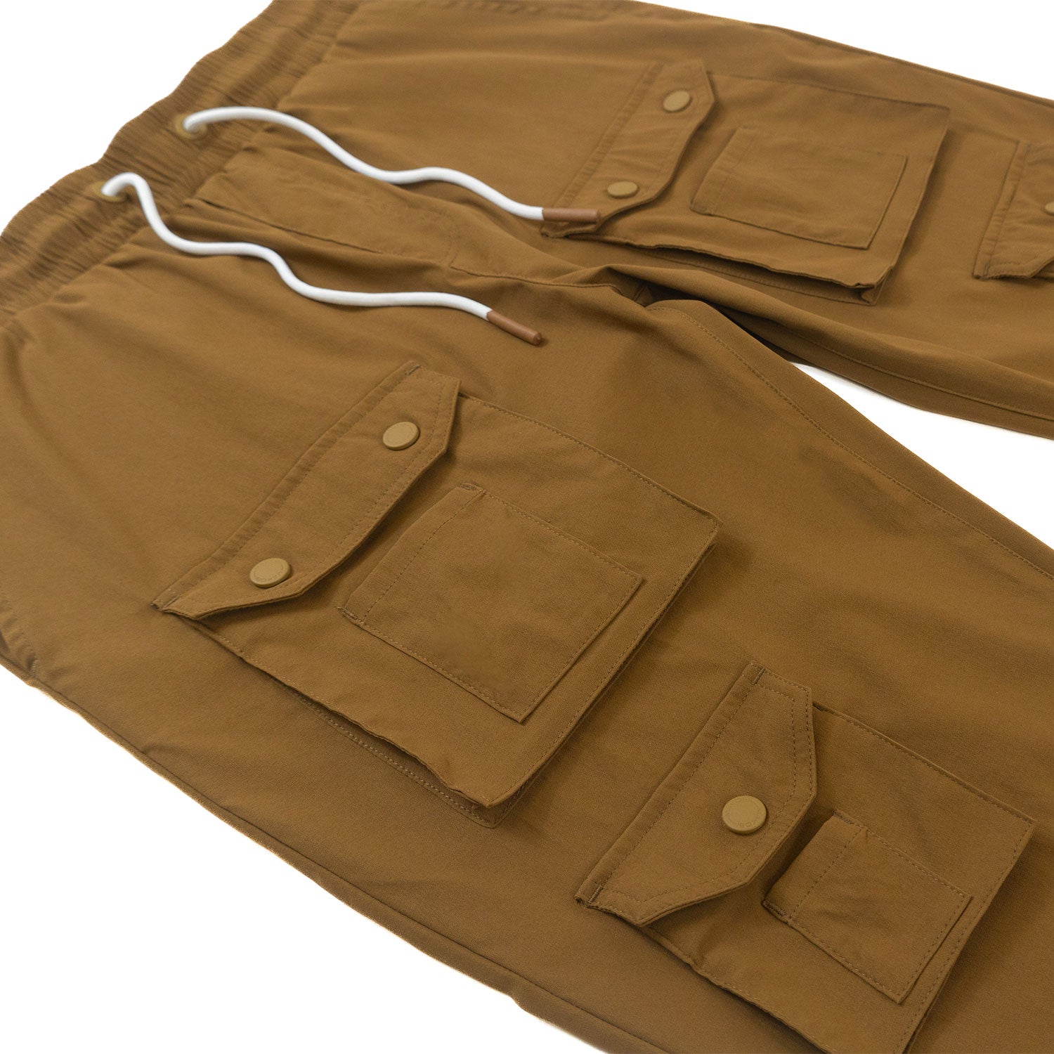 M1633 Colton 34" Stack Nylon/Spandex  Sweat Pants - Mocha