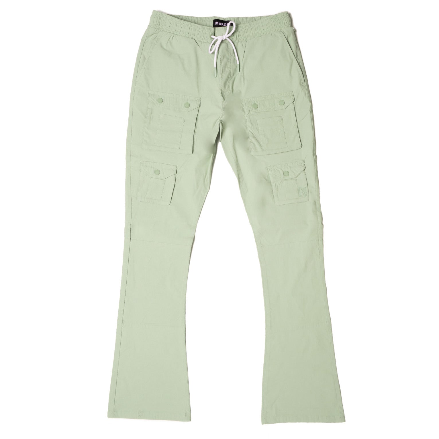 M1633 Colton 34” Stack Nylon/Spandex Sweat Pants - Light Olive