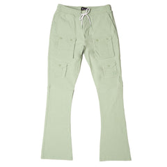 M1633 Colton 34" Stack Nylon/Spandex  Sweat Pants - Light Olive