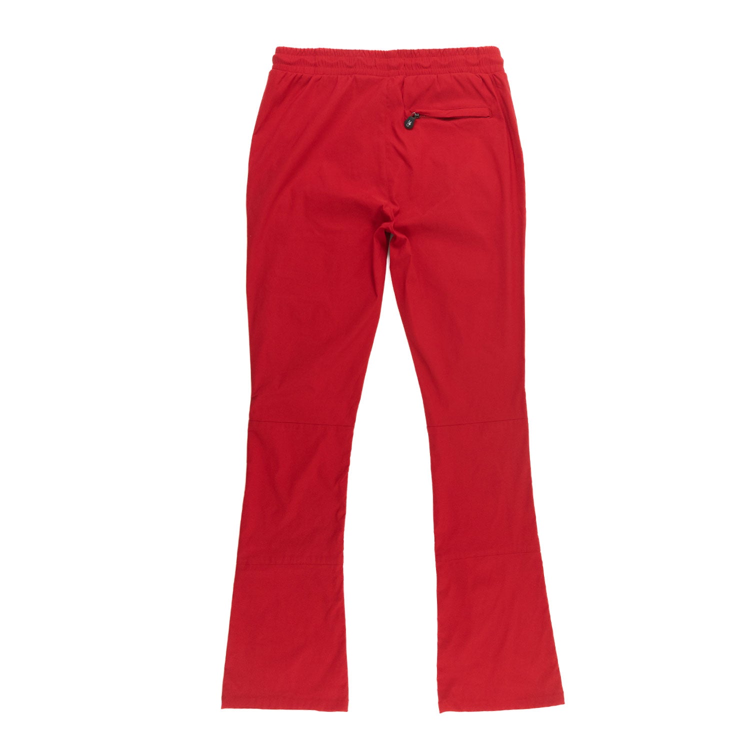 M1633 Colton 34" Stack Nylon/Spandex  Sweat Pants - Red