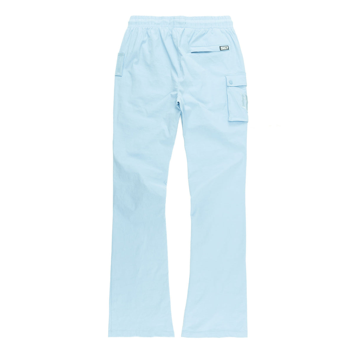 M1634 Adorni Stacked Nylon Pants - Blue